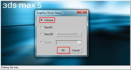 3D Max 5 на Windows Se7en