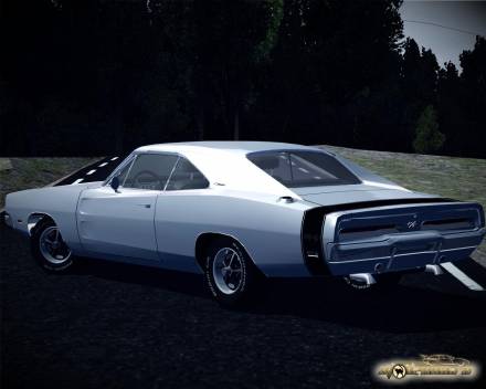 Dodge Charger RT With Black Strip 1969