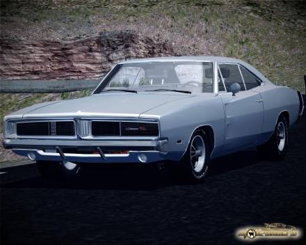 Dodge Charger RT With Black Strip 1969