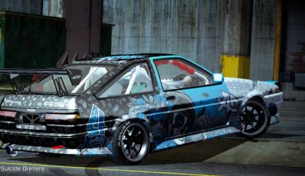 Paint Job For Toyota AE86 Non-Grata